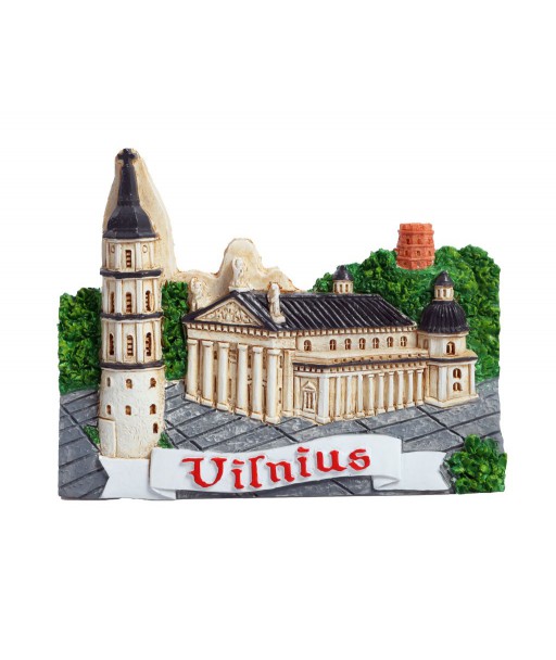 Magnetas Vilnius Katedra su Gedimino pilies bokštu